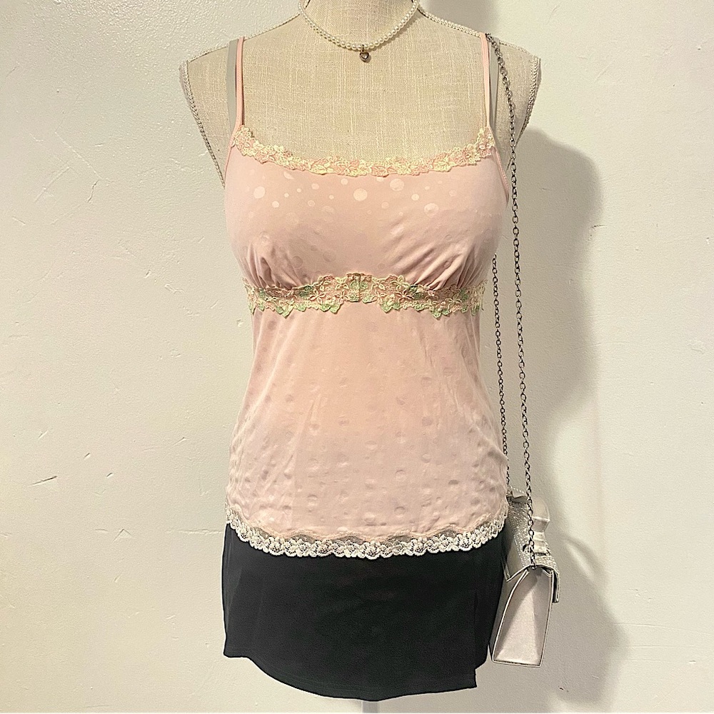 Pink floral Camisole